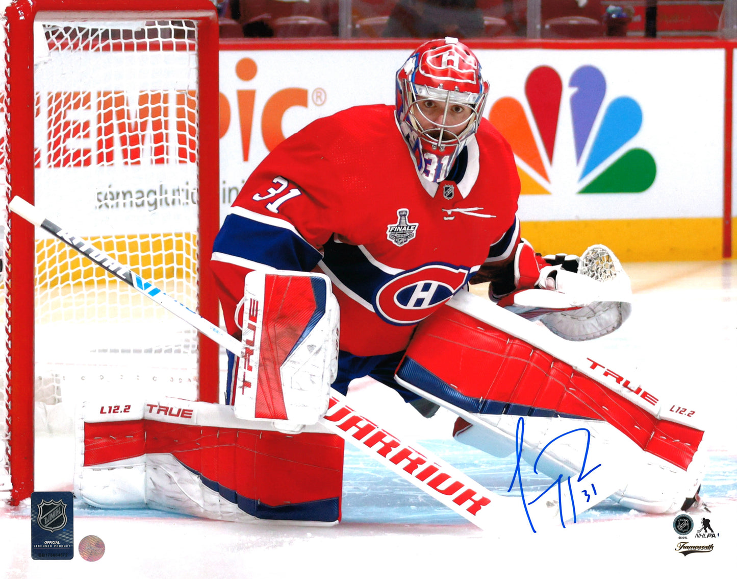 Carey Price autographed 11x14 photo Montreal Canadiens