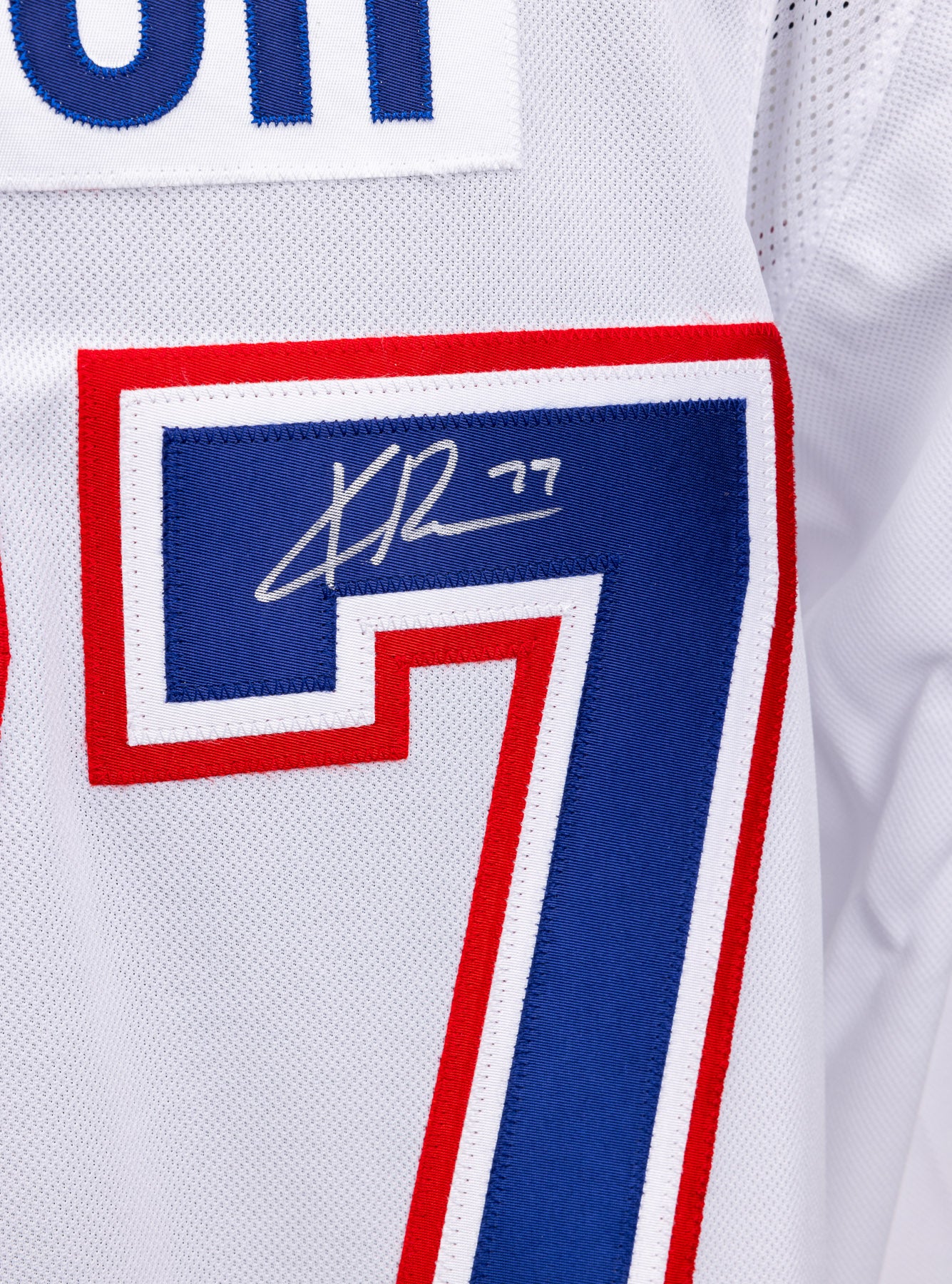 Kirby Dach autographed ADIDAS jersey Montreal Canadiens