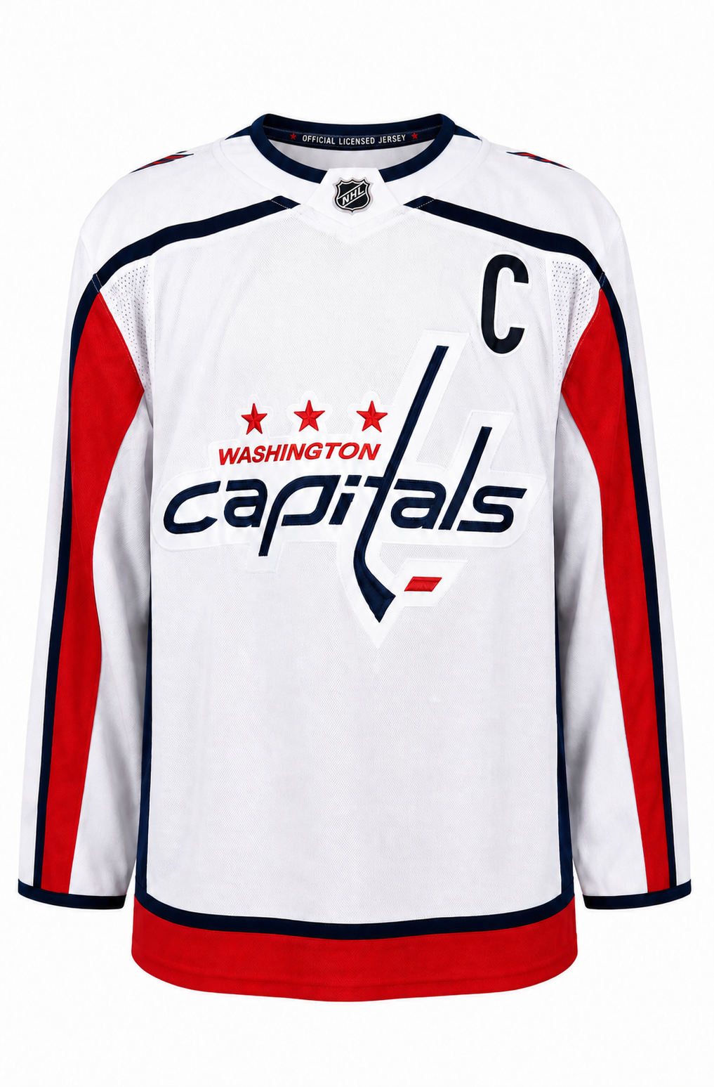 Alexander Ovechkin gilet autographié Capitals de Washington - BLANC