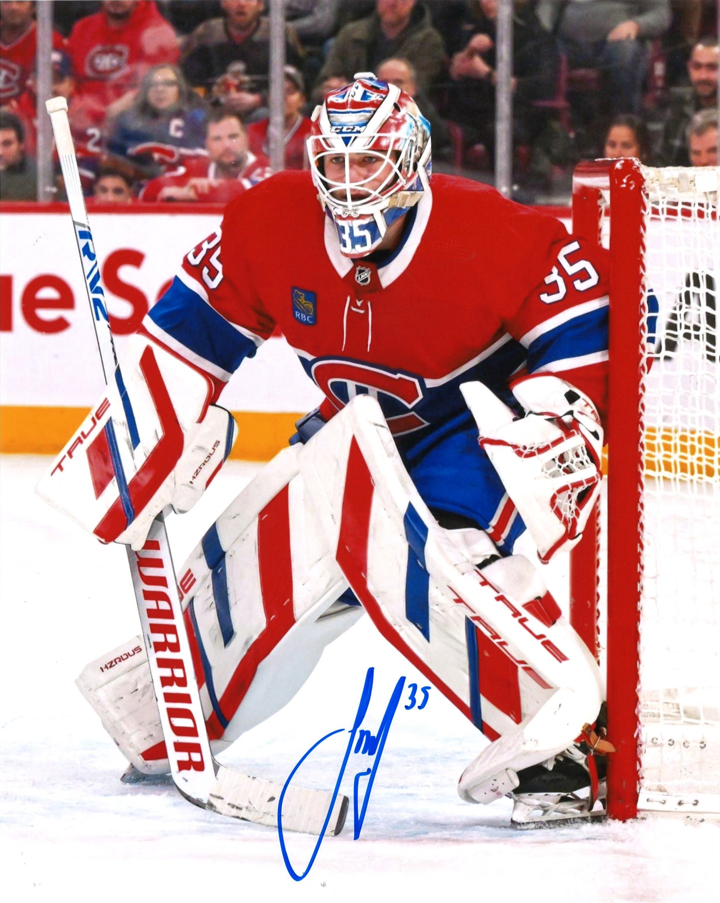 Samuel Montembeault photo 16X20 autographiée Canadiens de Montréal