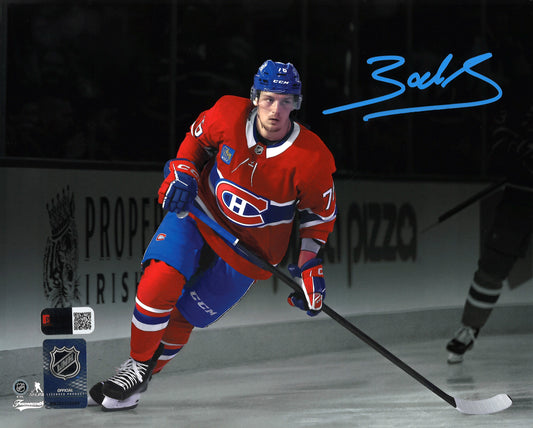 Zachary Bolduc 16x20 autographié et certifiée du Canadiens de Montréal