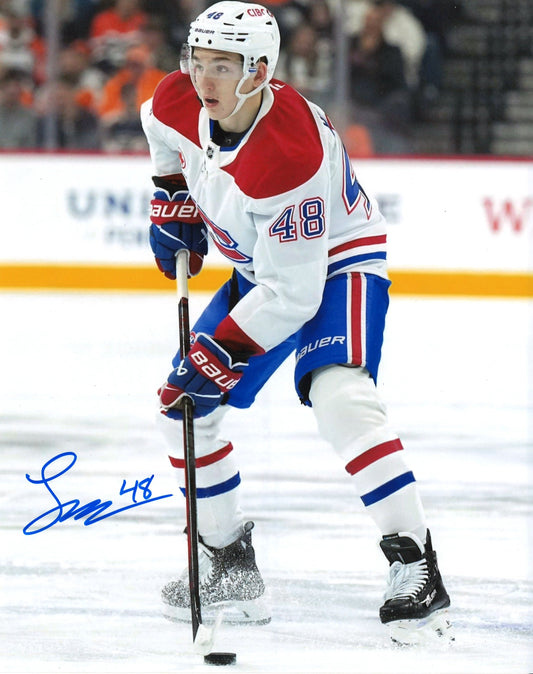 Lane Hutson photo 16x20 autographiée Canadiens de Montréal - Action2