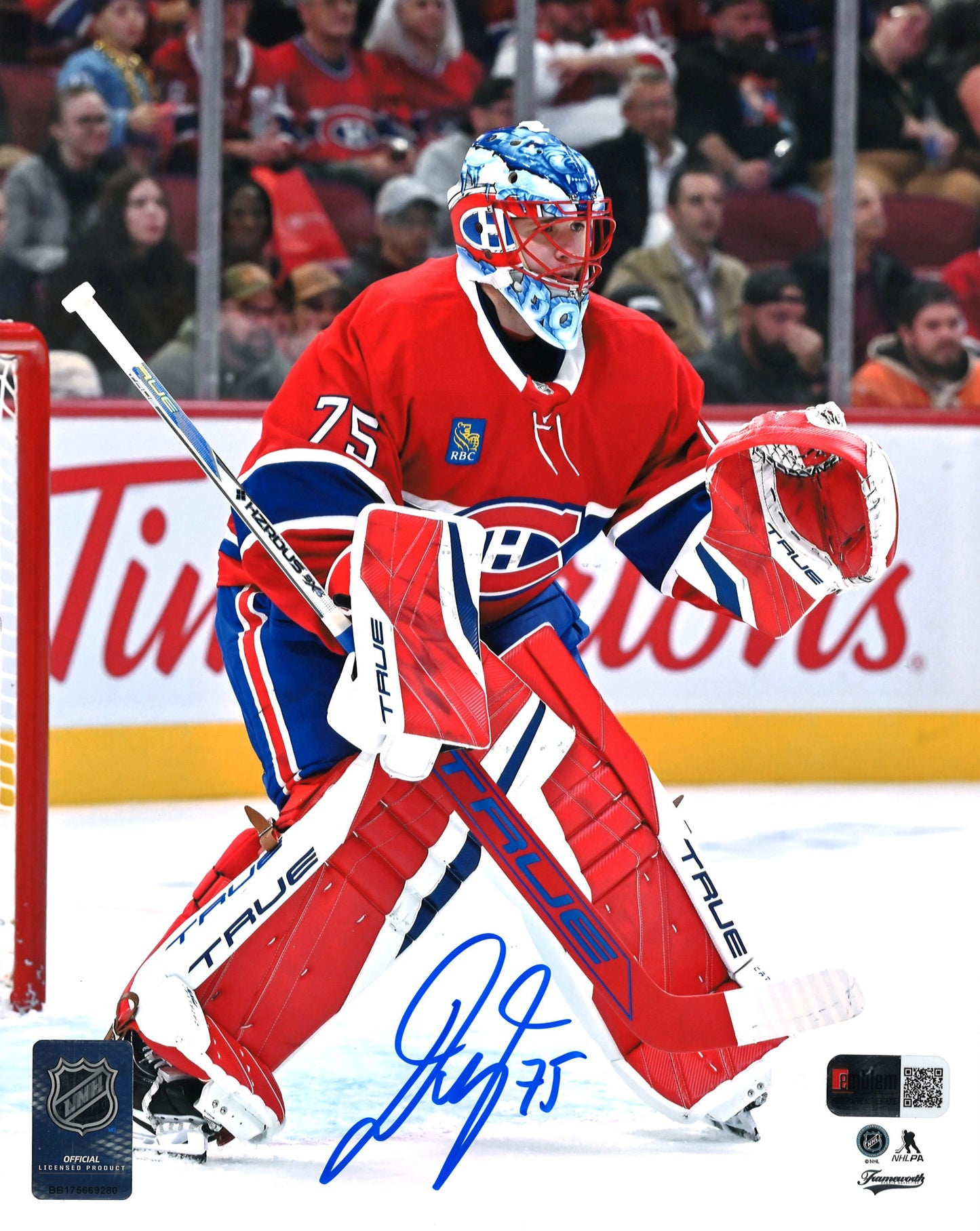 Jakub Dobes Autographed 8x10 Photo - Montreal Canadiens