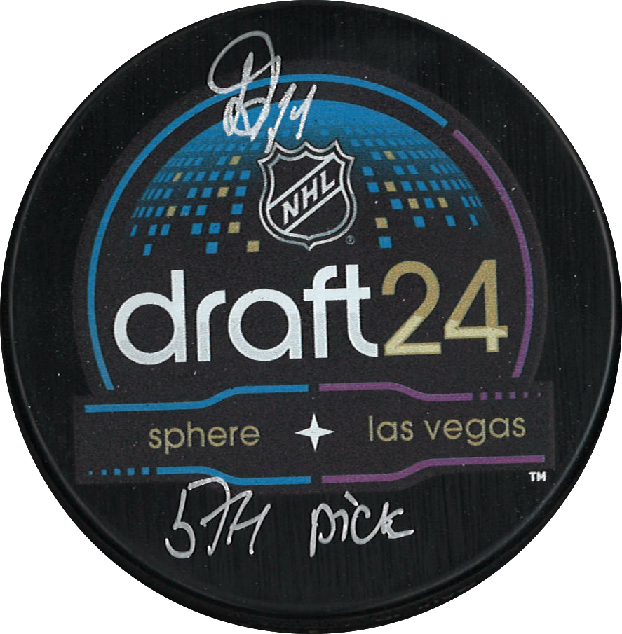 Ivan Demidov Montreal Canadiens Autographed Puck - RARE Autograph