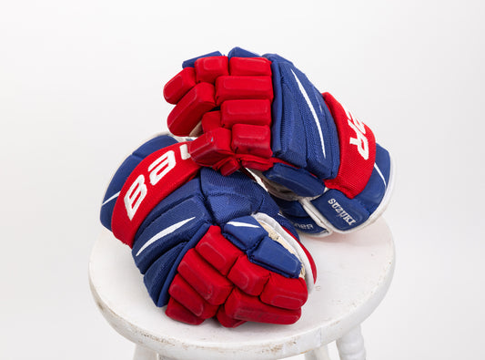 Nick Suzuki gants game-used Canadiens de Montréal