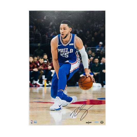 Ben Simmons photo autographiée #/125 76ers de Philidelphie