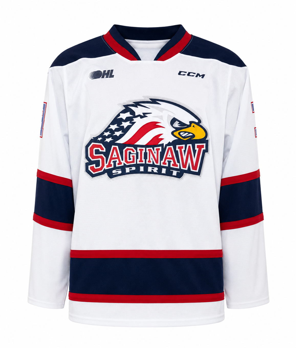 Michael Misa autographed OHL Saginaw Spirit jersey certified Upper Deck Authenticated