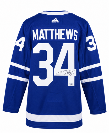 Auston Matthews Autographed Toronto Maple Leafs Jersey