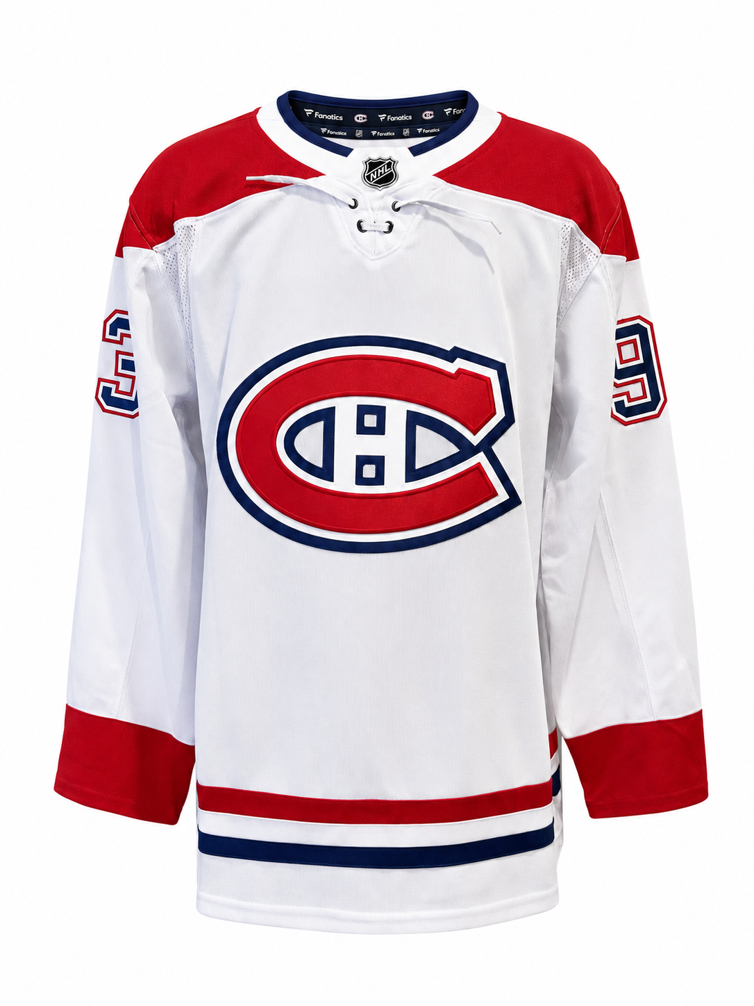 Ivan Demidov gilet Fanatics PREMIUM du Canadiens de Montréal autographié avec 2 inscriptions
