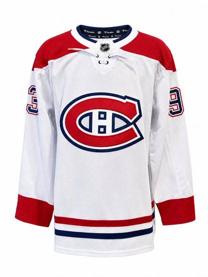 Ivan Demidov gilet Fanatics PREMIUM du Canadiens de Montréal autographié avec 2 inscriptions