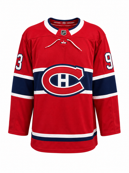 Ivan Demidov gilet Fanatics PREMIUM du Canadiens de Montréal autographié avec 2 inscriptions