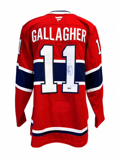 Brendan Gallagher autographed Fanatics Premium jersey
