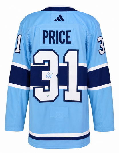 Carey Price Autographed Montreal Canadiens ADIDAS Reverse Retro 2.0 jersey