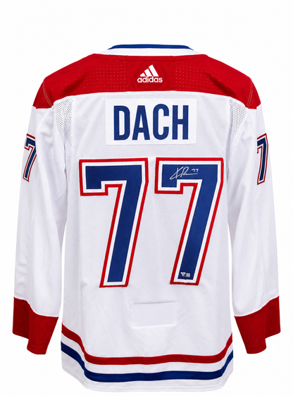 Kirby Dach autographed ADIDAS jersey Montreal Canadiens