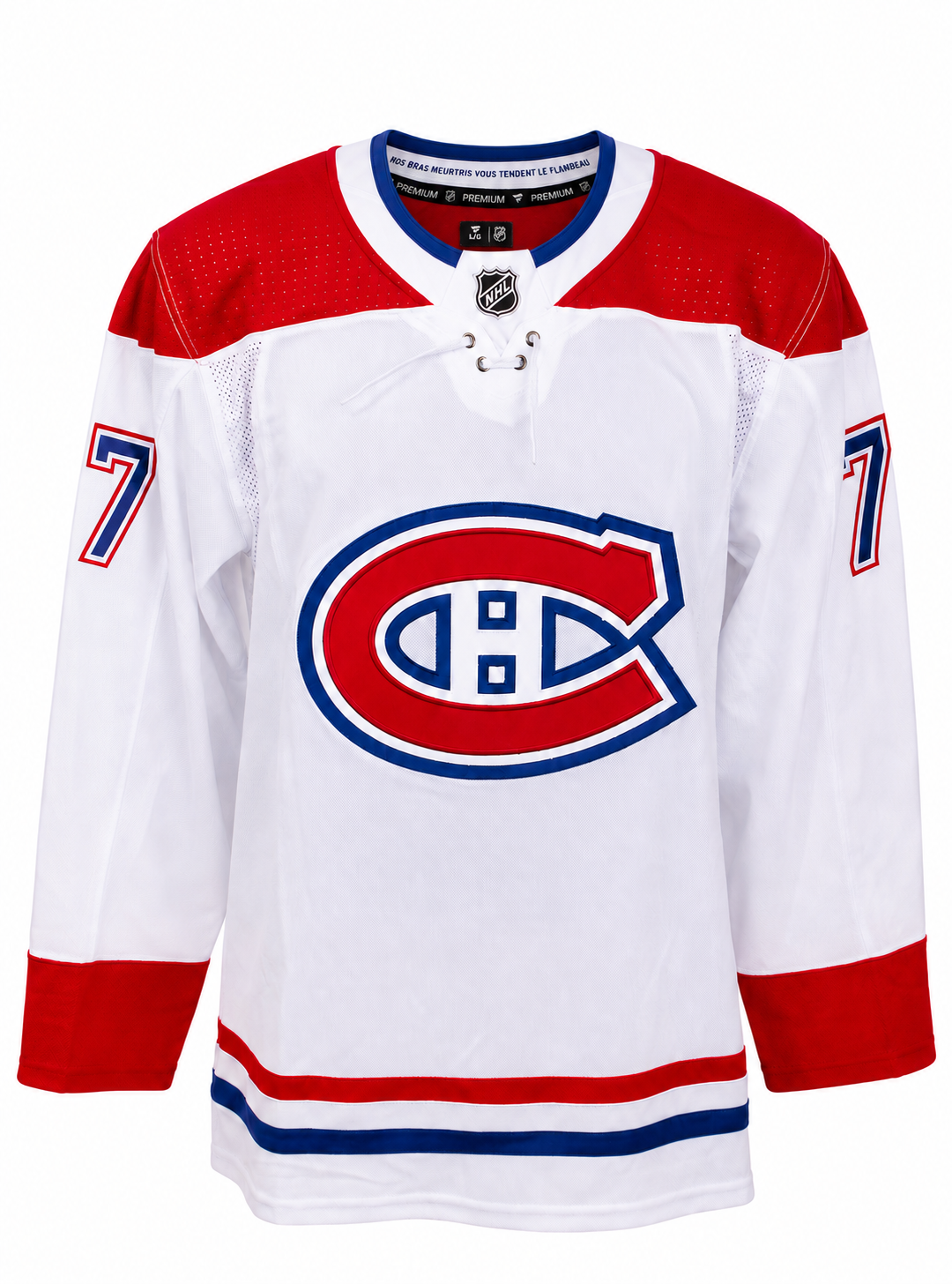 Kirby Dach autographed ADIDAS jersey Montreal Canadiens