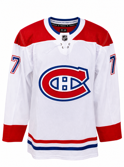 Kirby Dach autographed ADIDAS jersey Montreal Canadiens