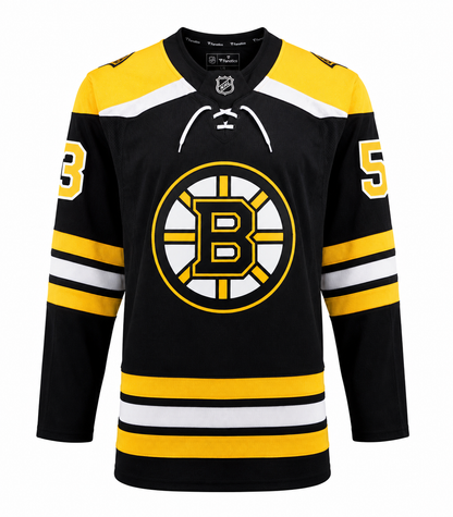 Boston Bruins Linus Ullmark Autographed Adidas Pro jersey with multiple Inscriptions numbered #4/23