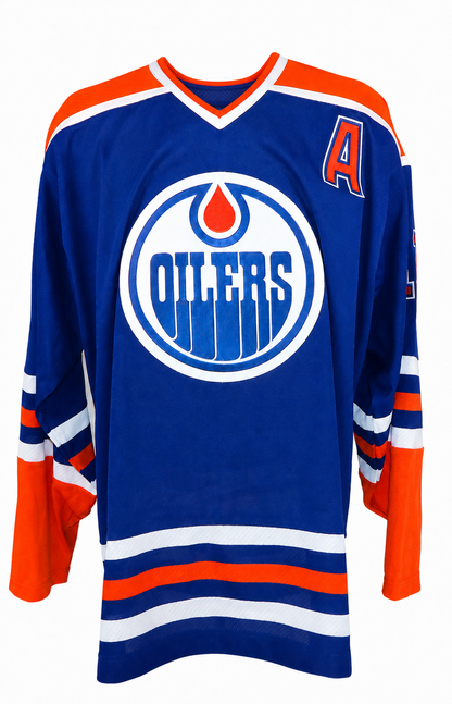 Mark Messier Autographed Edmonton Oilers jersey (Upper Deck Authenticated Certificate)