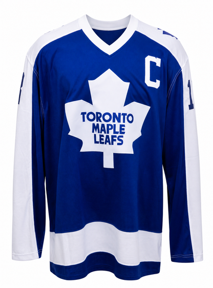 Mats Sundin Fanatics Autographed HOF 12 Toronto Maple Leafs Jersey