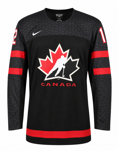 Quinton Byfield UDA Certified Autographed Team Canada Jersey