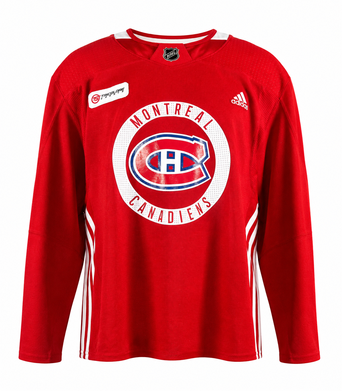 Chris Wideman Montreal Canadiens used practice jersey