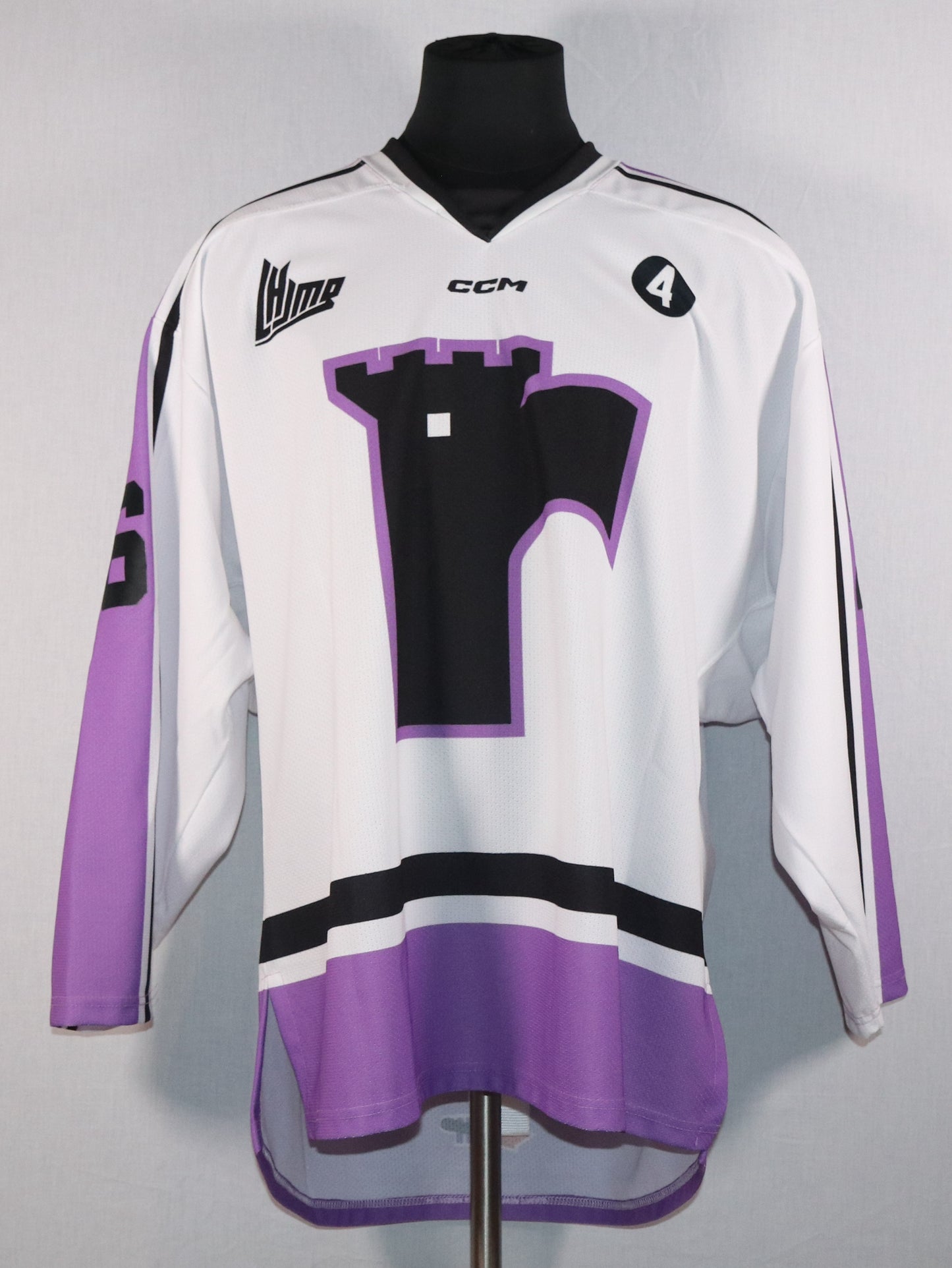 Maddox Dagenais gilet game-used des Remparts de Québec autographié avec certificat (match contre le Cancer)