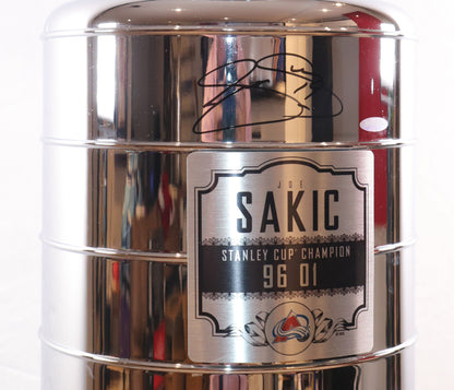Joe Sakic Coupe Stanley autographiée Upper Deck Authenticated