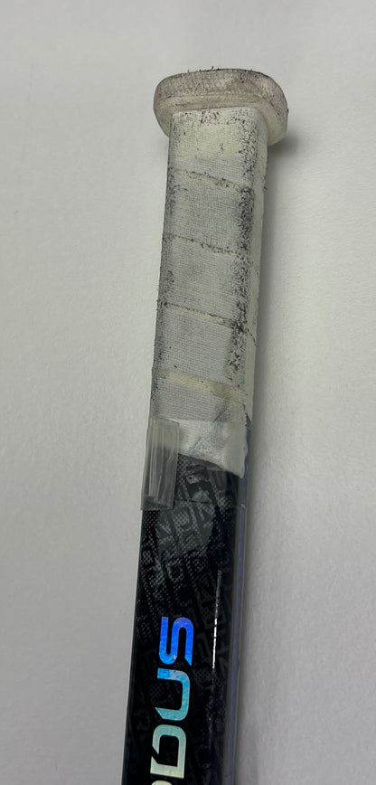 Mitch Marner game-used stick Toronto Maple Leafs -Boston Bruins with certificate and photomatch