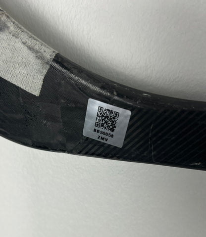Mitch Marner game-used stick Toronto Maple Leafs -Boston Bruins with certificate and photomatch