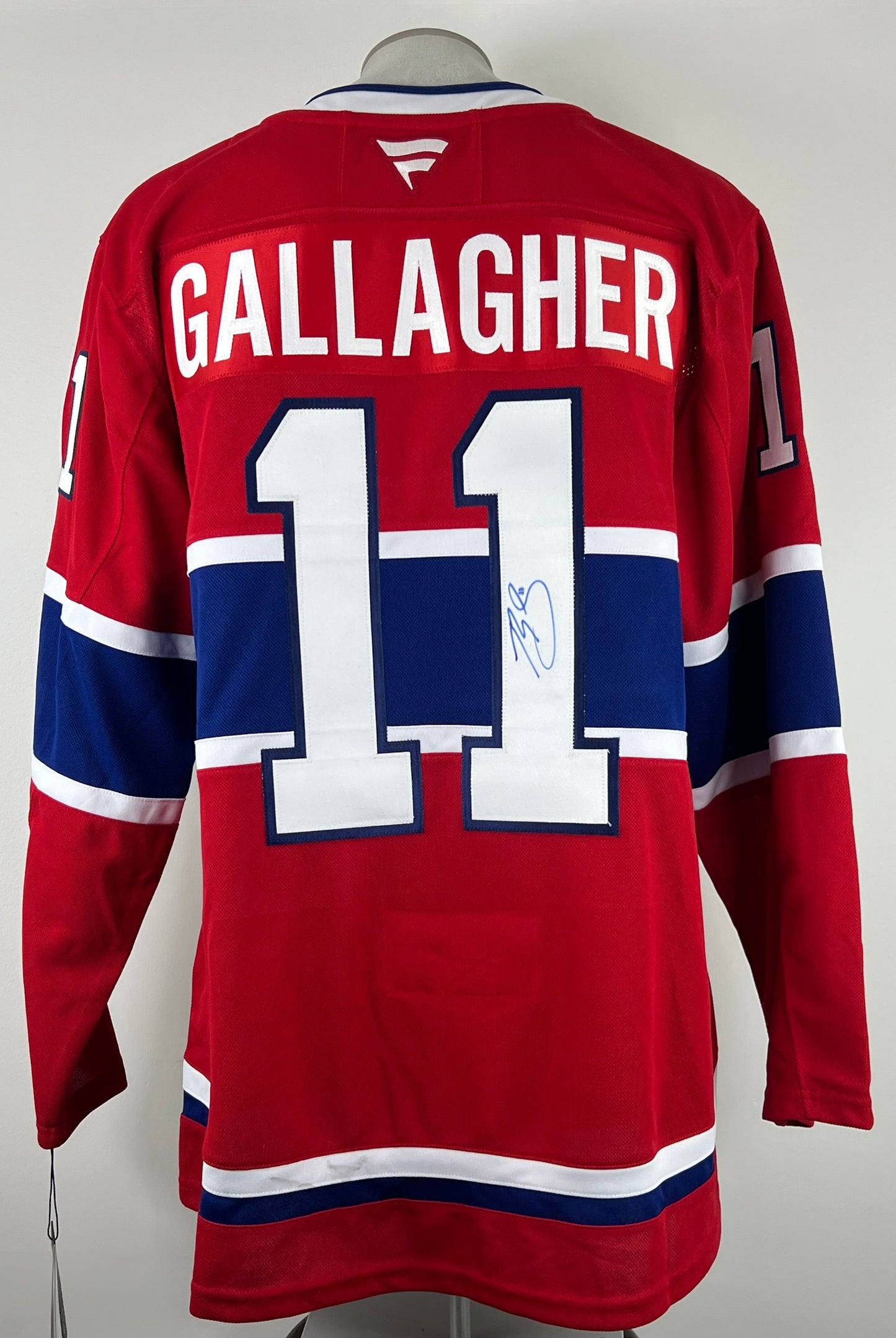 Brendan Gallagher gilet Fanatics Premium autographié