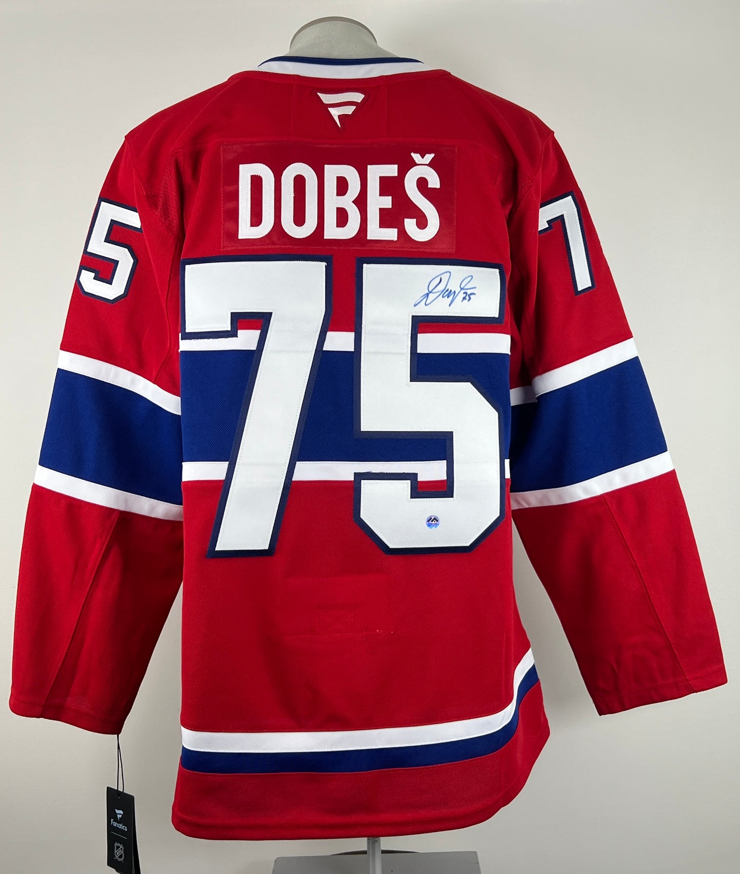 Jakub Dobes gilet Fanatic Premuim autographié et certifié