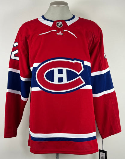 Arber Xhekaj gilet Fanatics Premium autographié des Canadiens de Montréal avec plusieurs inscriptionss