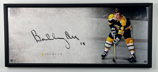 Bobby Orr cadre The Show de Upper Deck Authenticated autographié