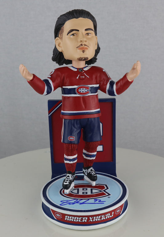 Arber "SHÉRIF" Xhekaj Figurine Canadiens de Montréal saison 2023-2024 autographiée