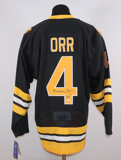 Bobby Orr gilet autographié des Bruins de Boston certifié Upper Deck Authenticated