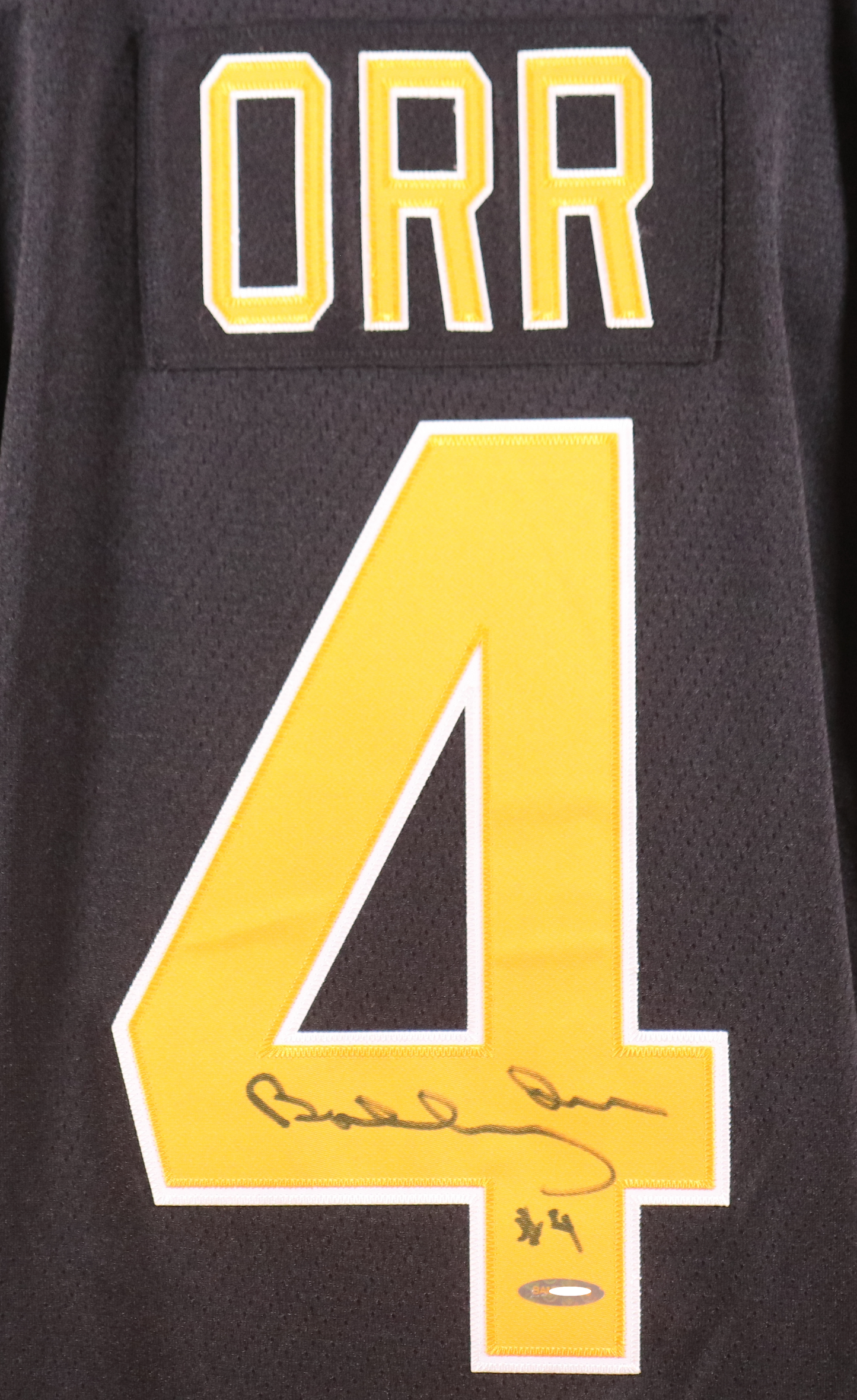 Bobby Orr gilet autographié des Bruins de Boston certifié Upper Deck Authenticated