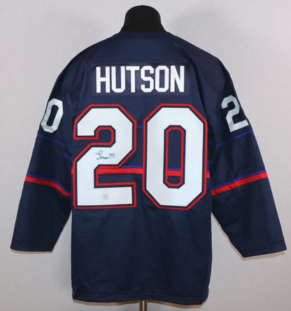 Lane Hutson gilet autographié Team USA