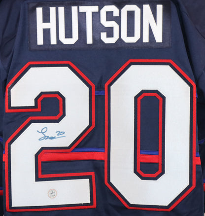 Lane Hutson gilet autographié Team USA