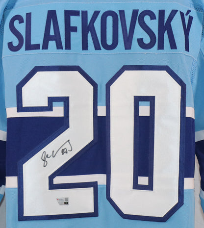 Juraj Slafkovsky gilet Reverse Retro autographié du Canadiens de Montréal