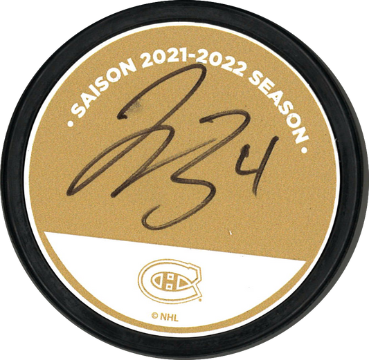 Jake Allen rondelle autographiée de la Fondation des Canadiens pour l'Enfance