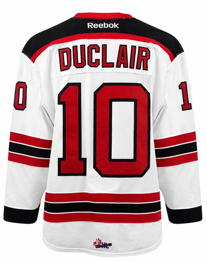 Anthony Duclair game-used jersey from the Quebec Remparts (QMJHL) 2013-2014 season