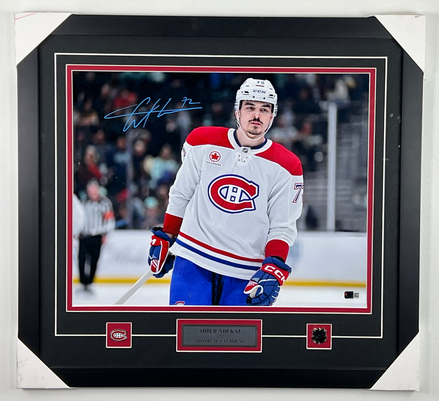 Arber Xhekaj autographed 16x20 framed photo (Montreal Canadiens)