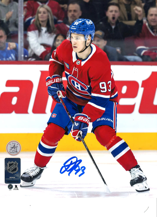 Ivan Demidov autographed 8x10 ACTION photo - Montreal Canadiens