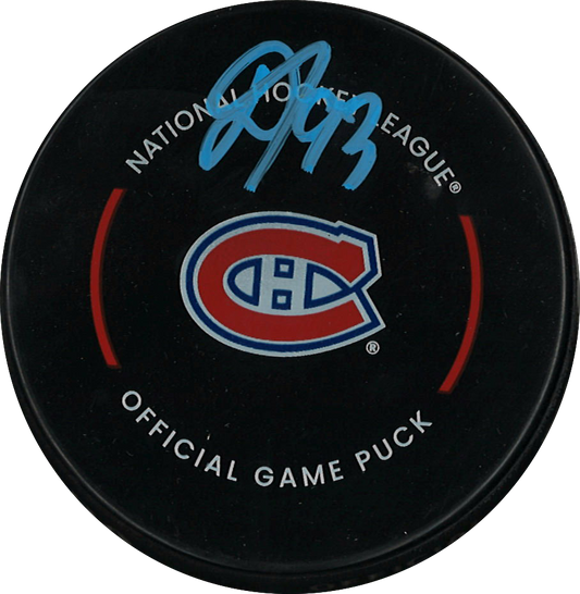 Ivan Demidov Autographed Montreal Canadiens NHL official Puck - 2024 1st Round Pick (5th Overall)