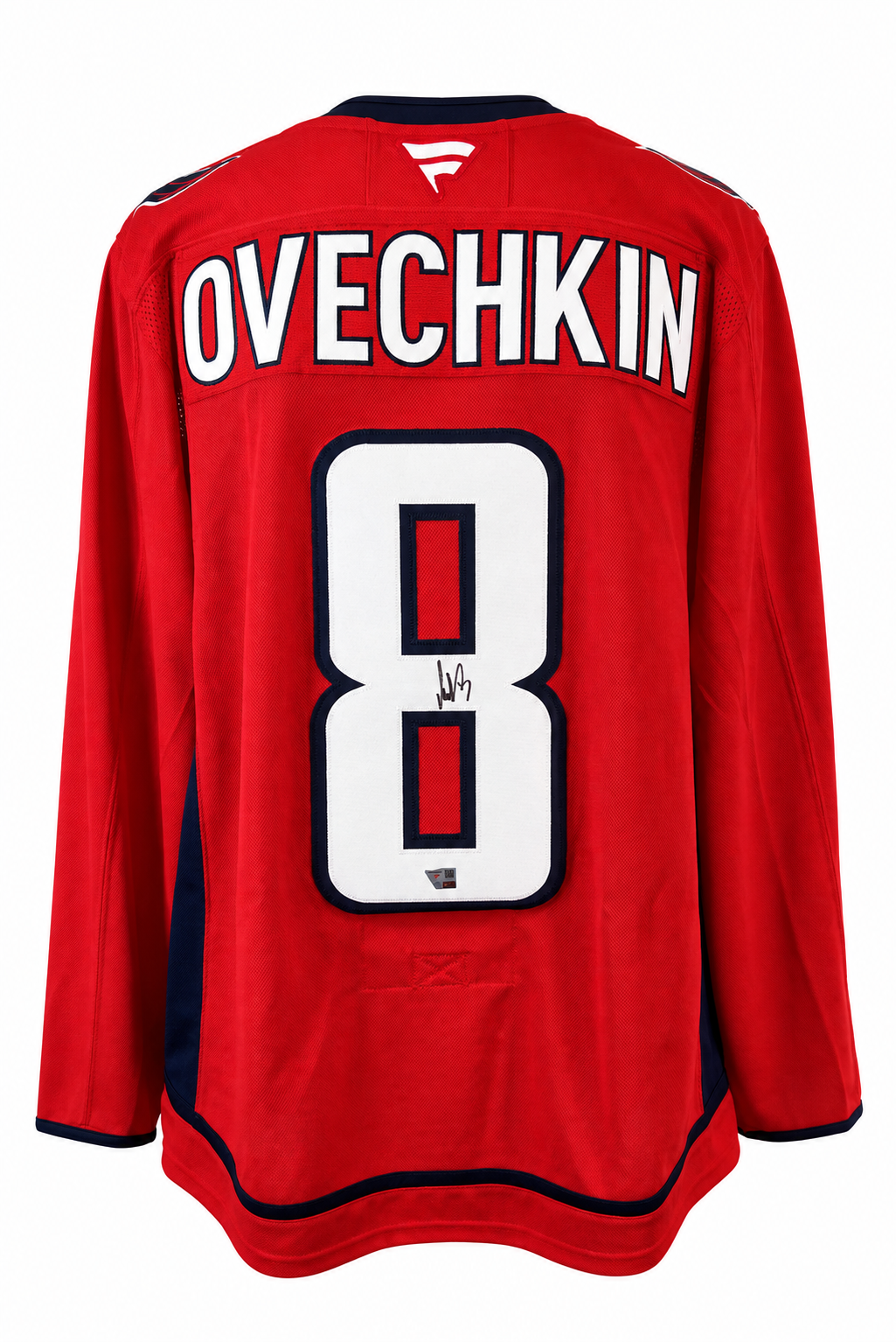 Alexander Ovechkin gilet autographié Capitals de Washington - ROUGE