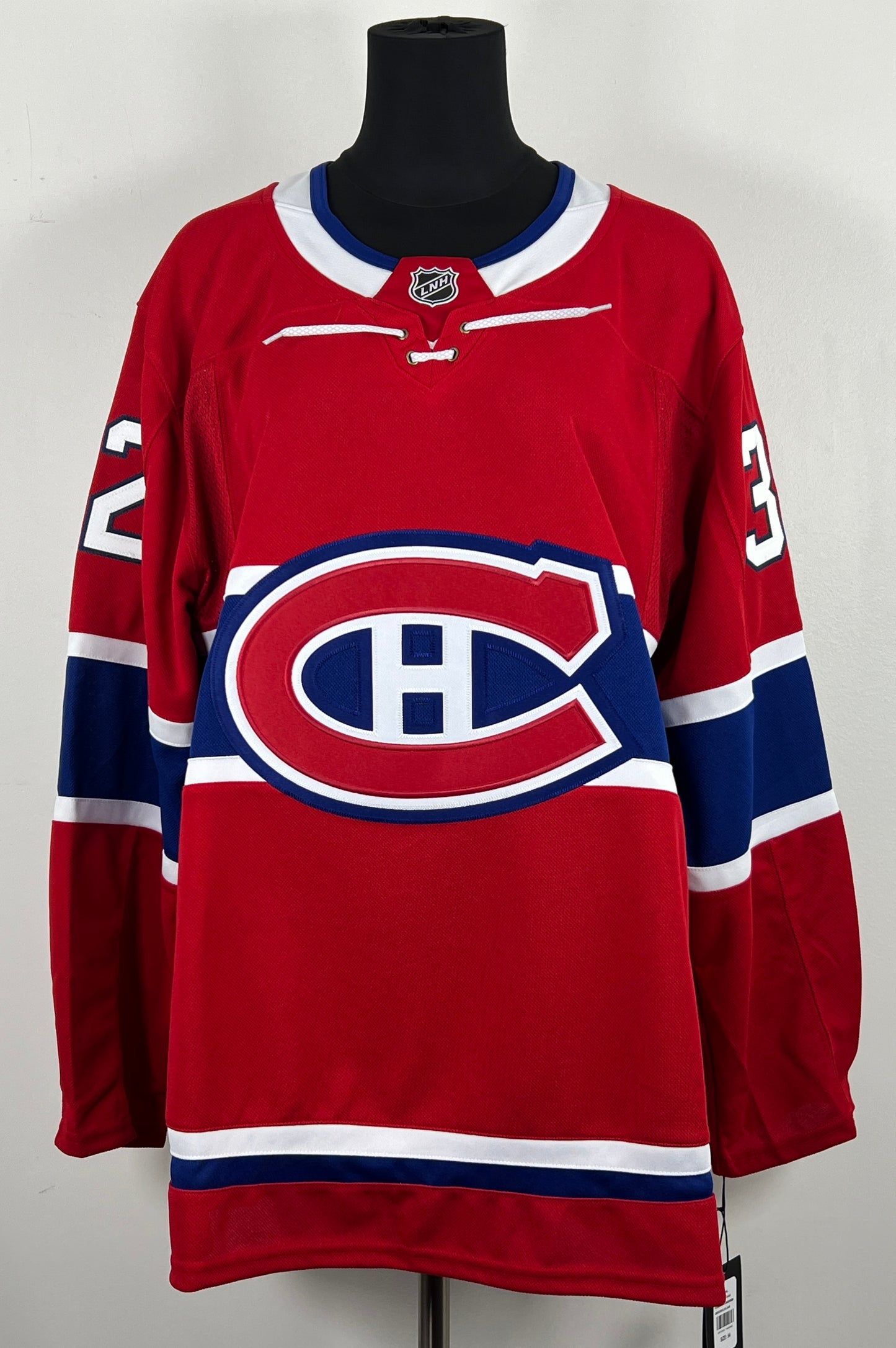 Jacob Fowler autographed Montreal Canadiens Fanatics Premium jersey