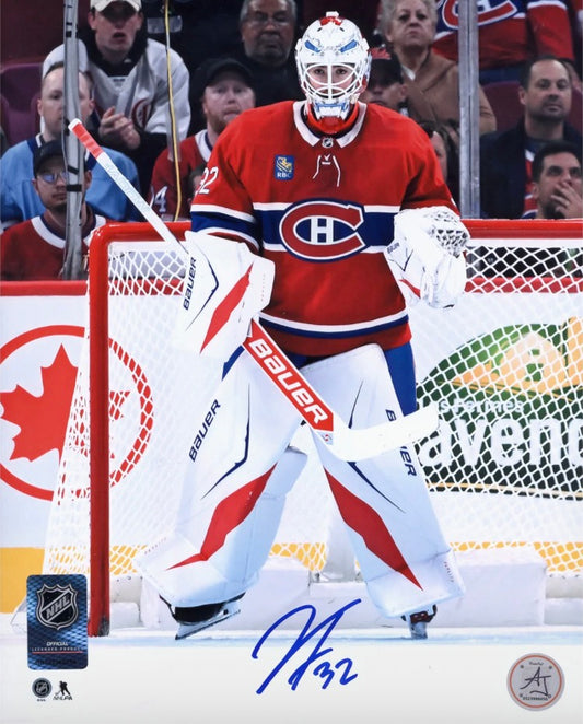 Jacob Fowler photo 8x10 autographiée du Canadiens de Montréal avec certificat d'authenticité