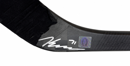 Jake Evans bâton GAME-USED ET AUTOGRAPHIÉ du Canadiens de Montréal