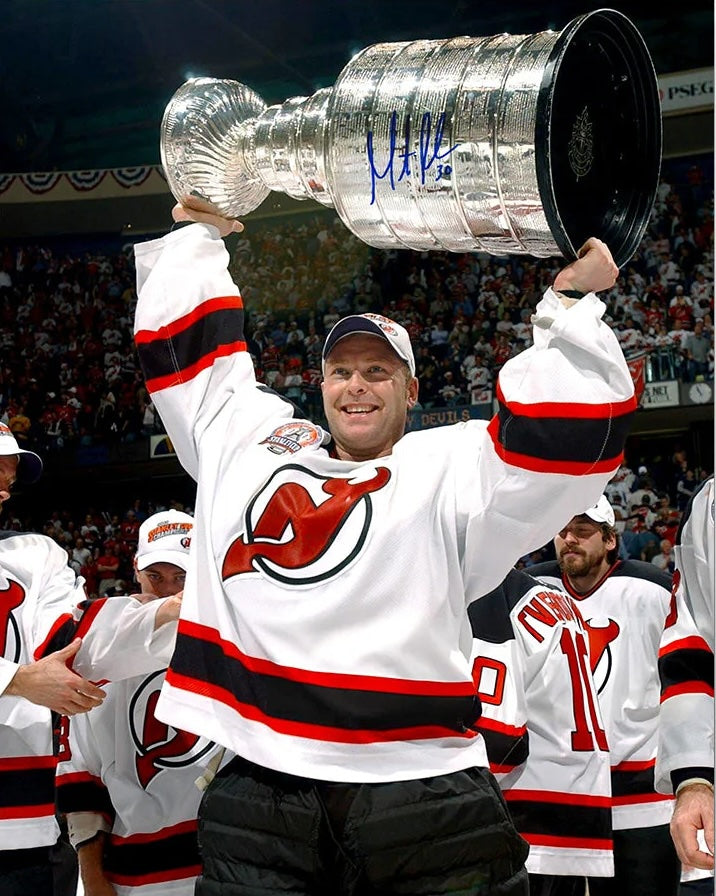Martin Brodeur photo 16x20 autographiée et certifiée (Devils du New Jersey) - Coupe Stanley
