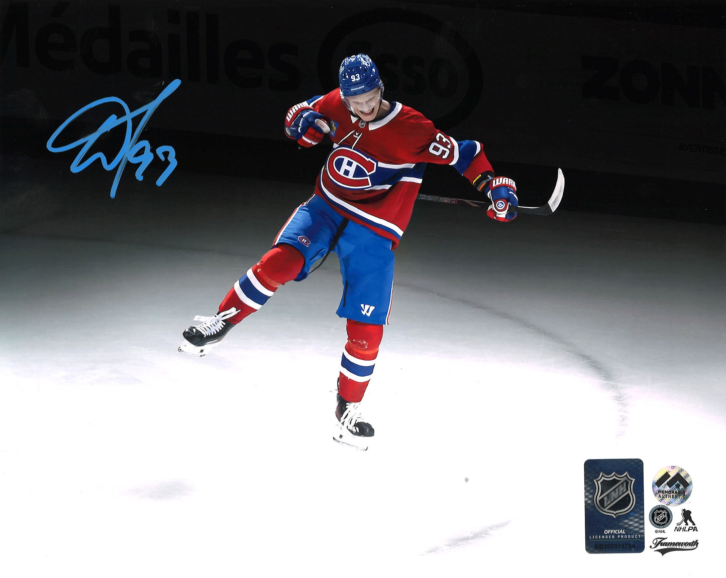 Ivan Demidov photo 8x10 autographiée et certifiée - SPOTLIGHT